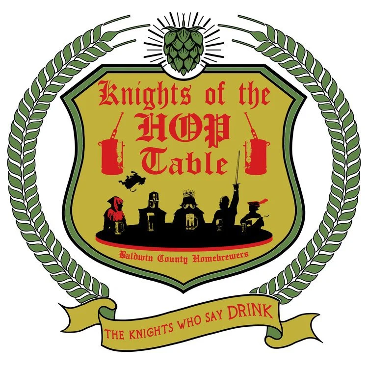 Knights of the Hops Table Logo