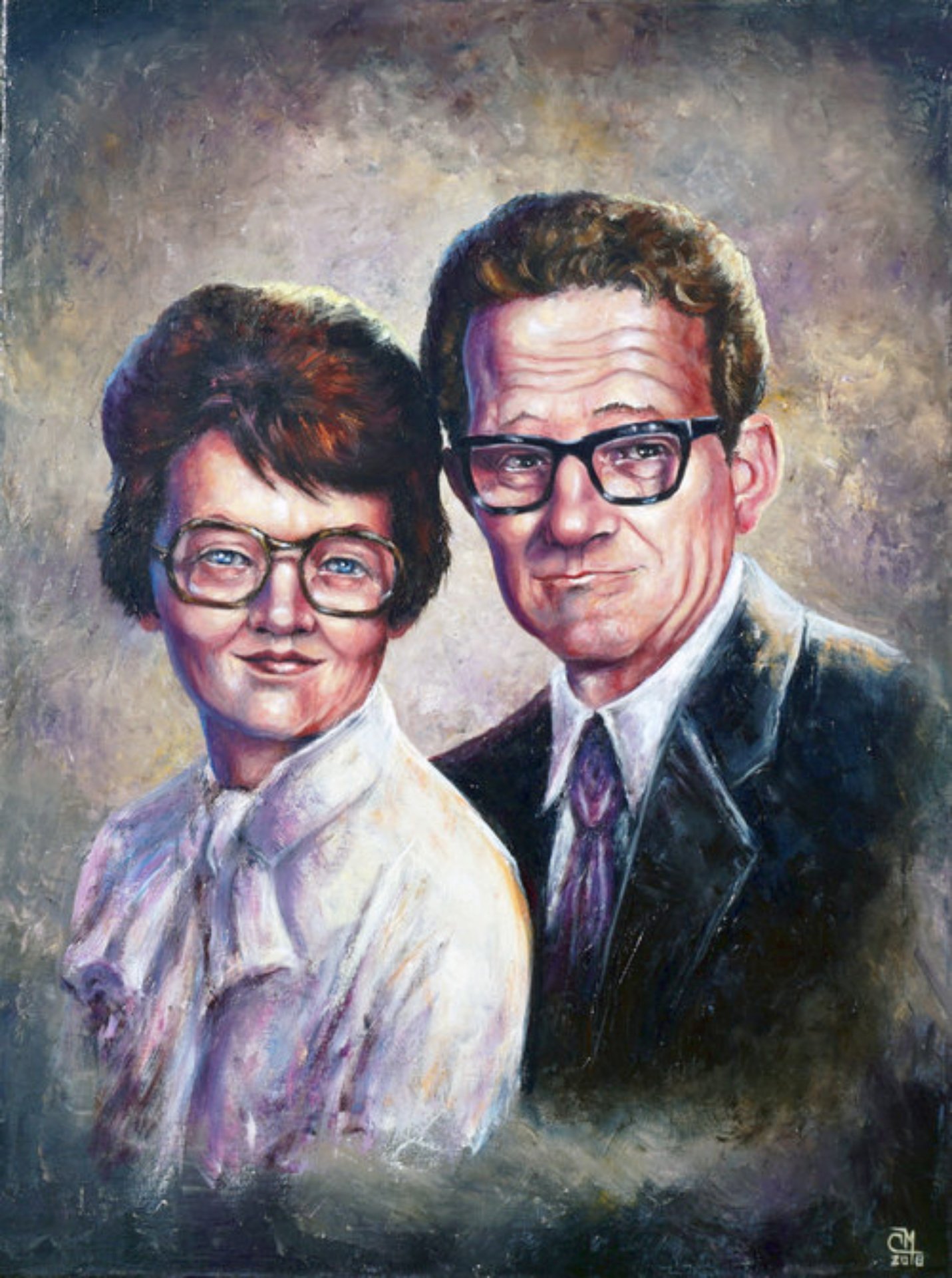 18x24" double portrait