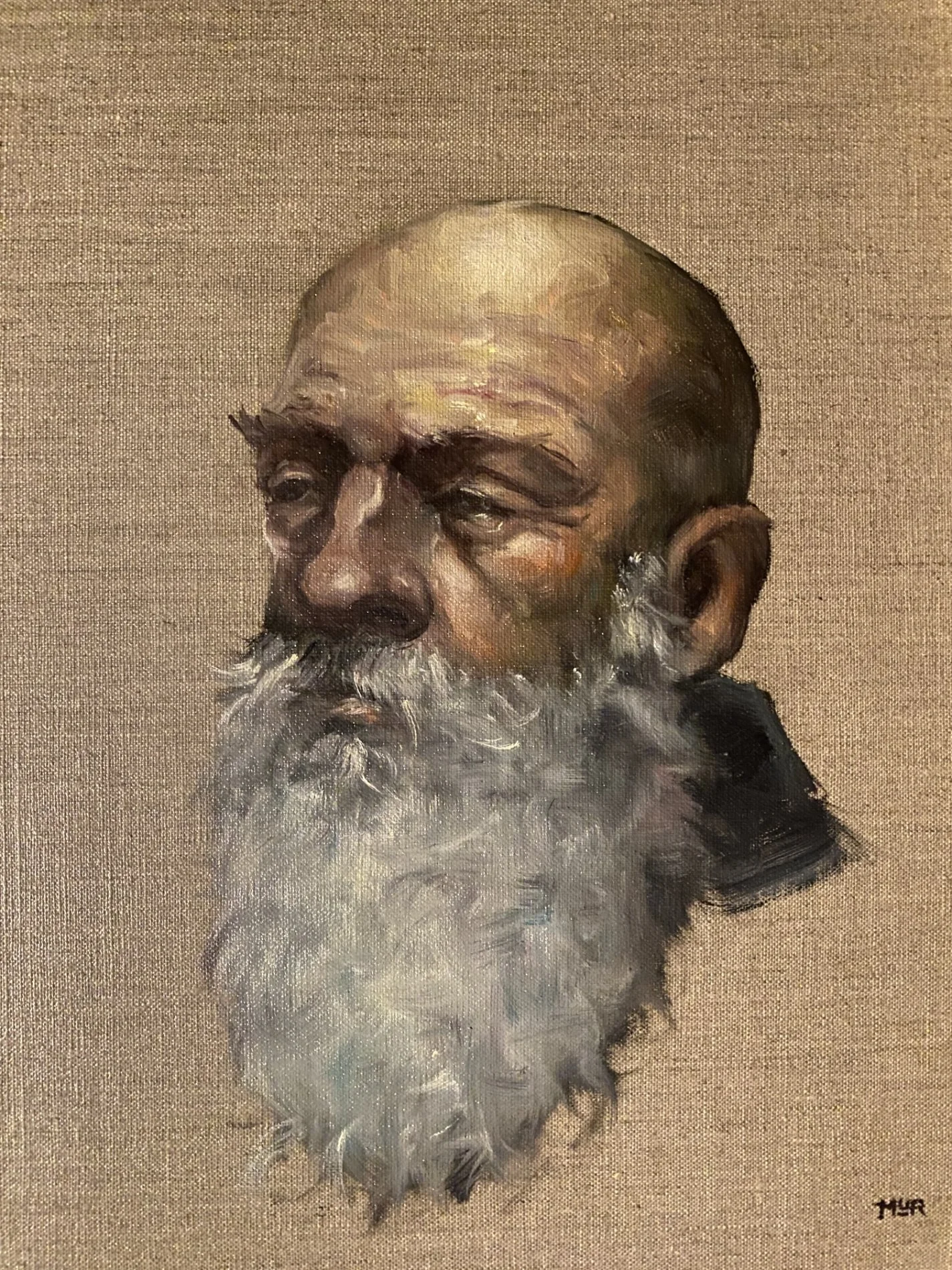 Alla Prima Portrait I