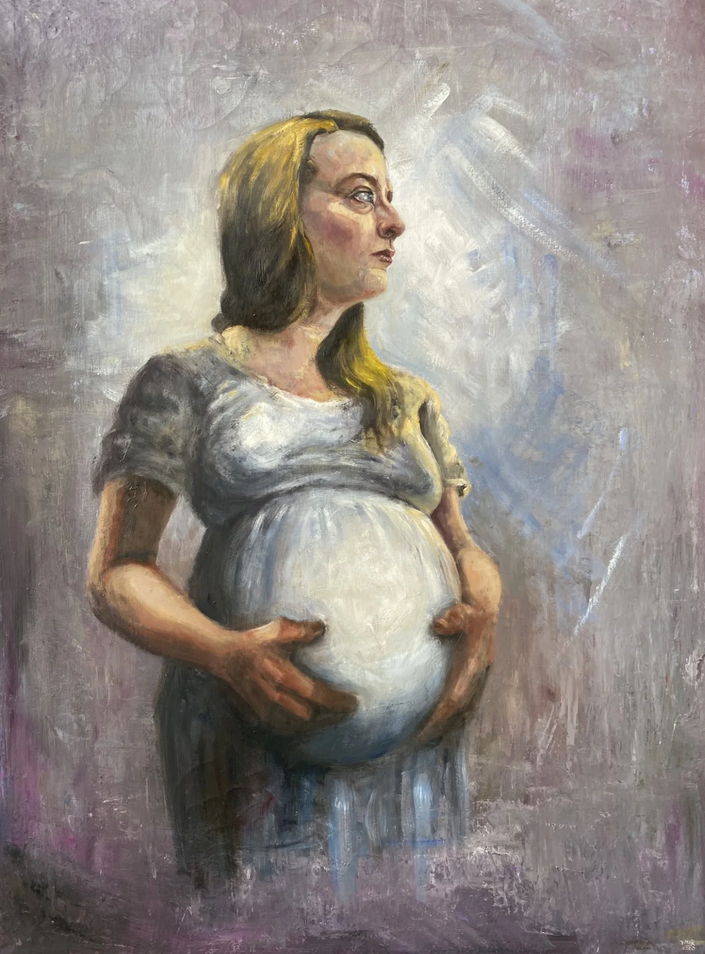 Murray_TheArtist'sWifeAndTwins.jpg