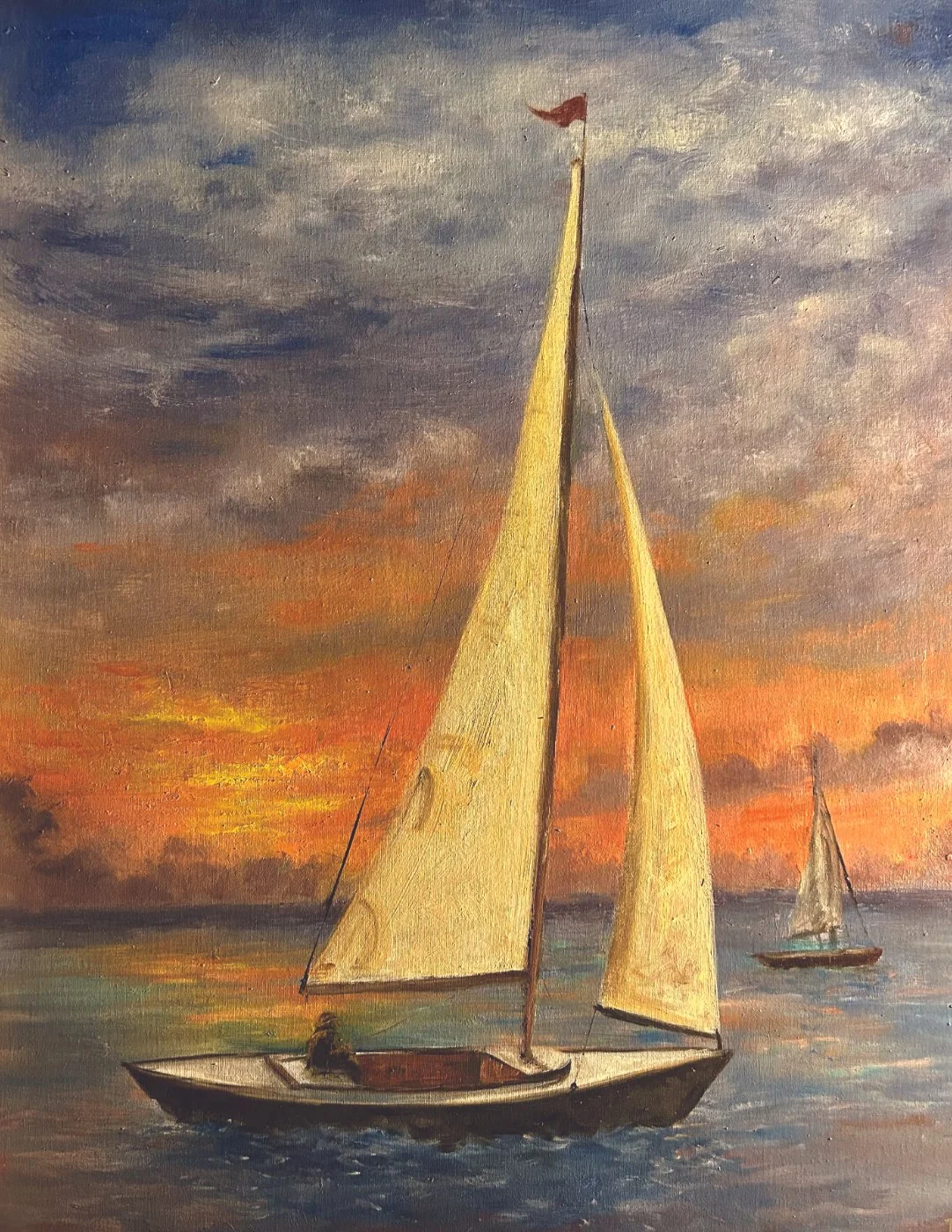 Sailboat at Sunset