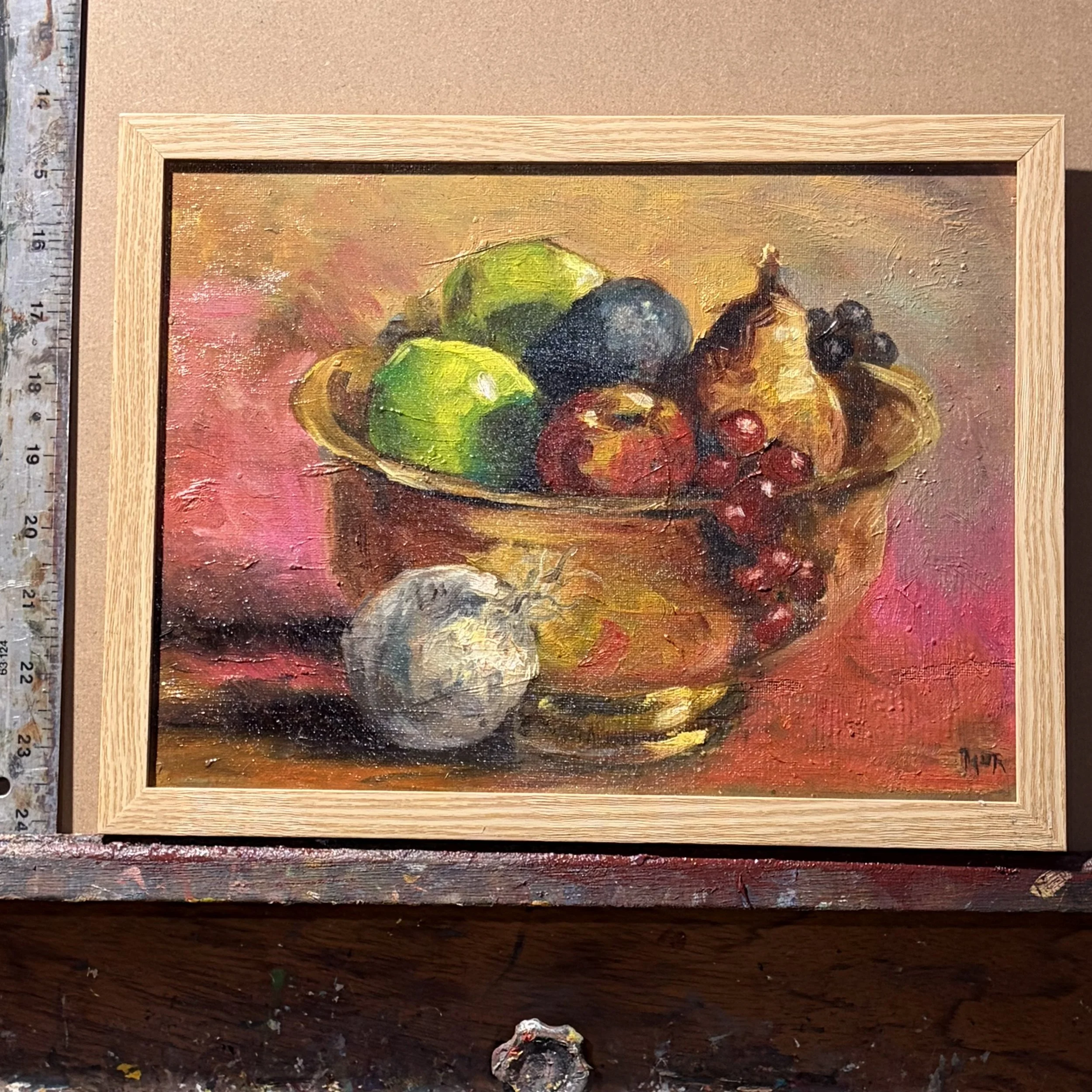 Vibrant Still Life w Fruit