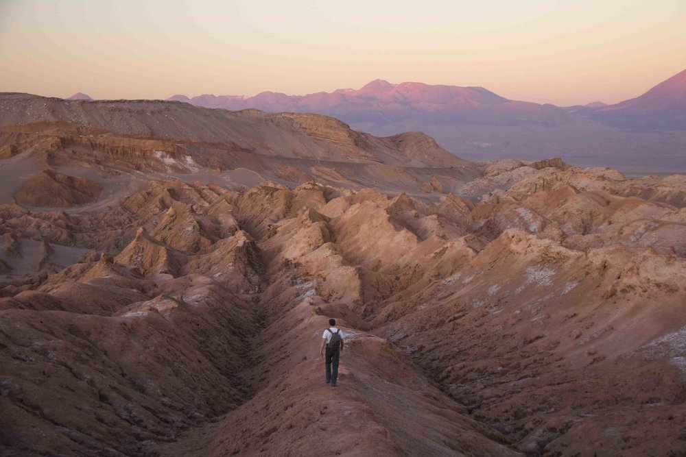  Una caminata en el Valle de la Luna 