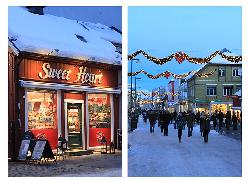 Storgata, calle peatonal principal de Tromsø