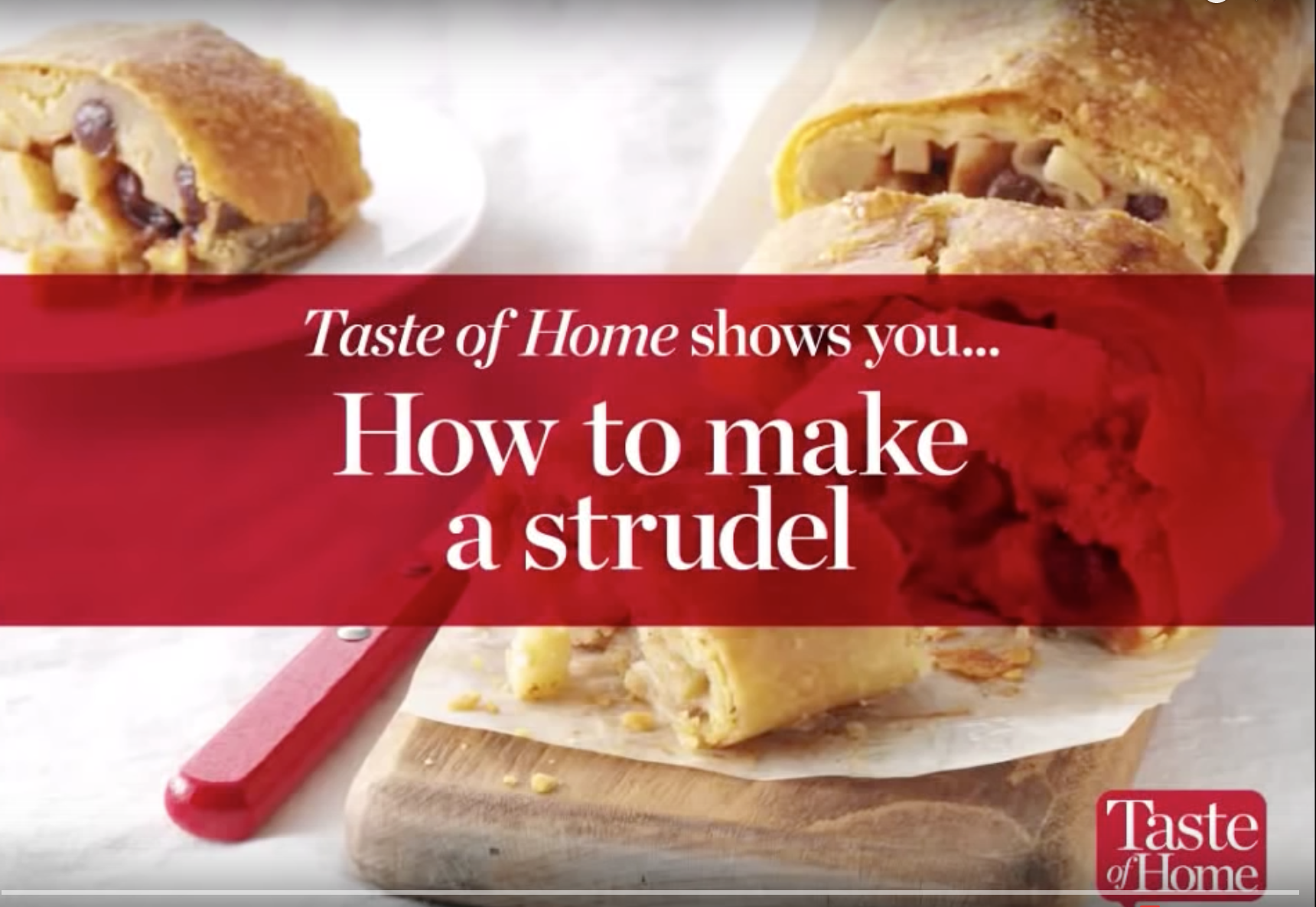 How to Make a Strudel