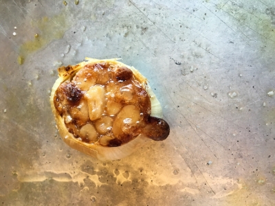 Oven Roasted Garlic Head