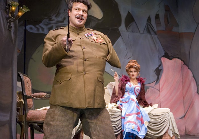Jen Restivo as Claudette in "A Flea In Her Ear"