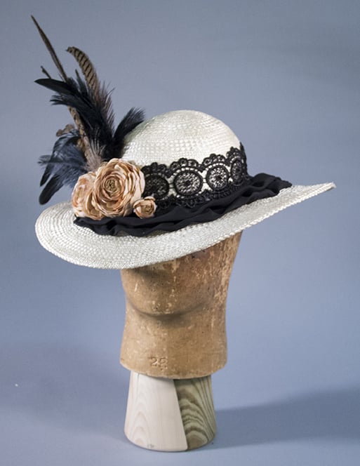 Blocked Straw Hat