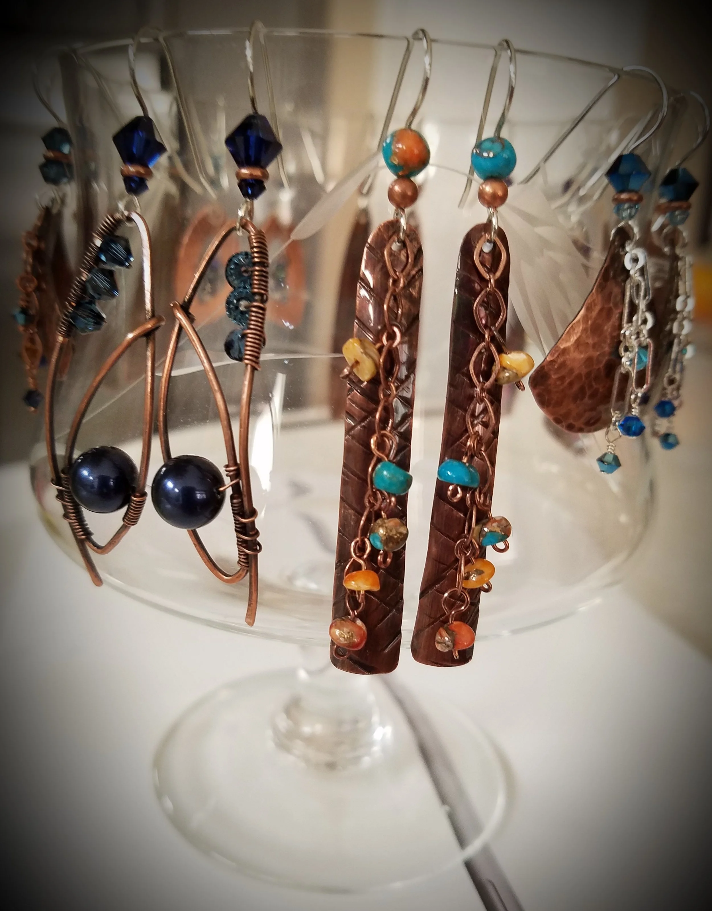Copper Fiesta Earrings Collection