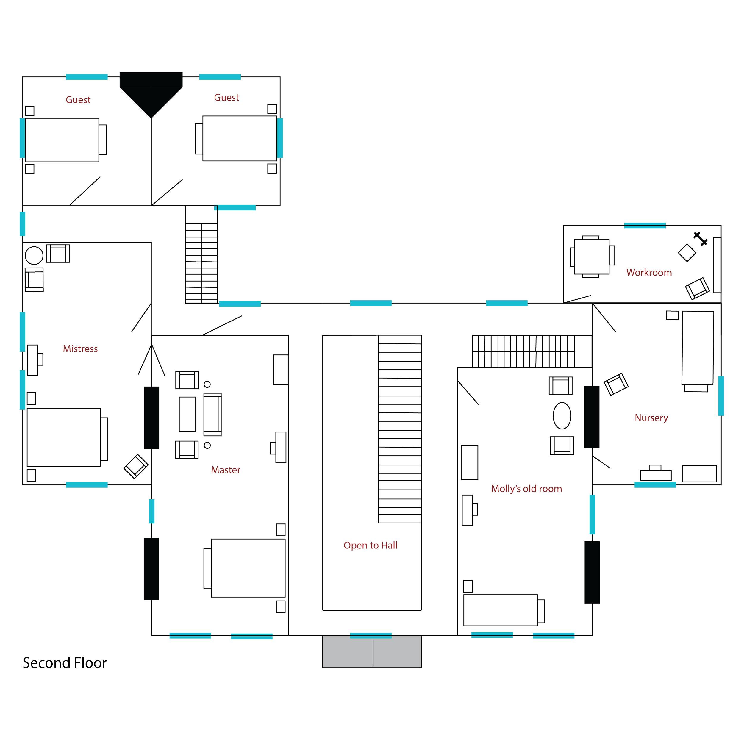 Chase House 2 floor two.png