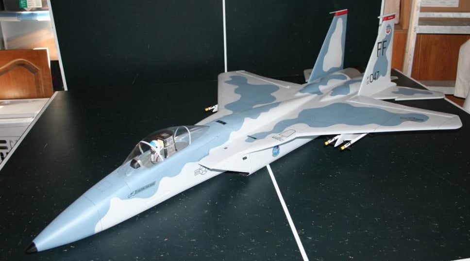 Plans & Patterns F-15 EAGLE Cool Ducted Fan RC JET 