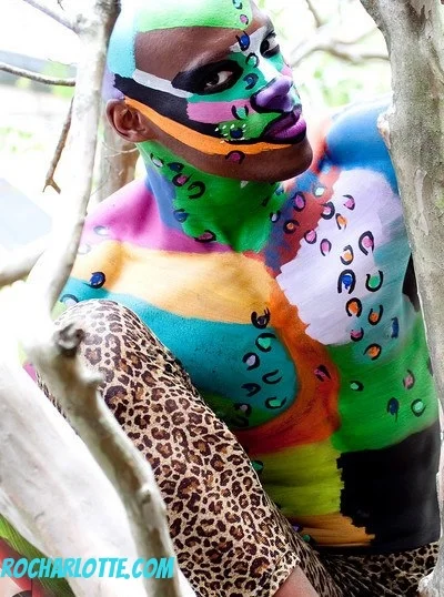Leopard Body Paint