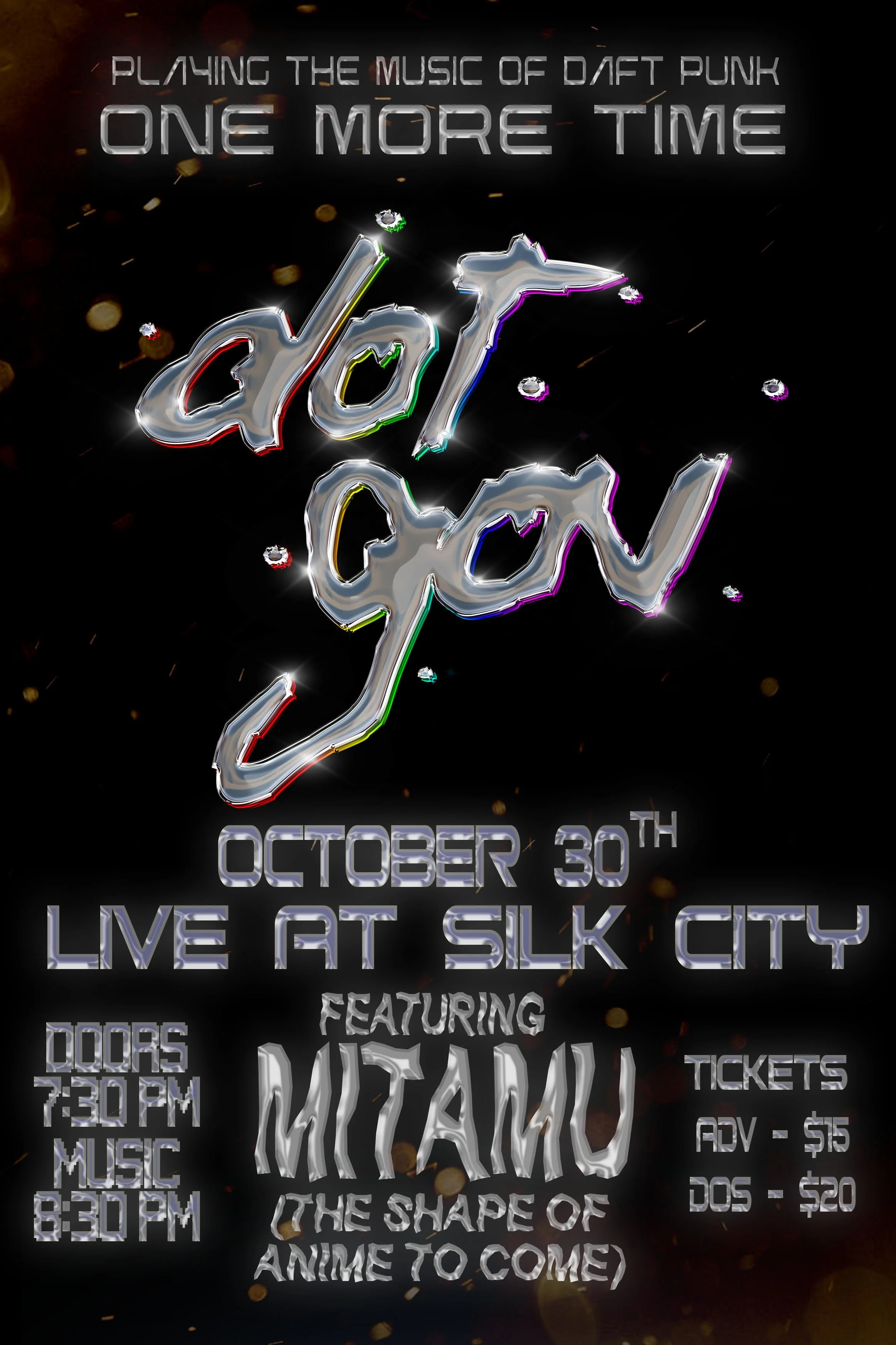 One More Time: Dot Gov plays Daft Punk w/ Mitamu (Anime Set)