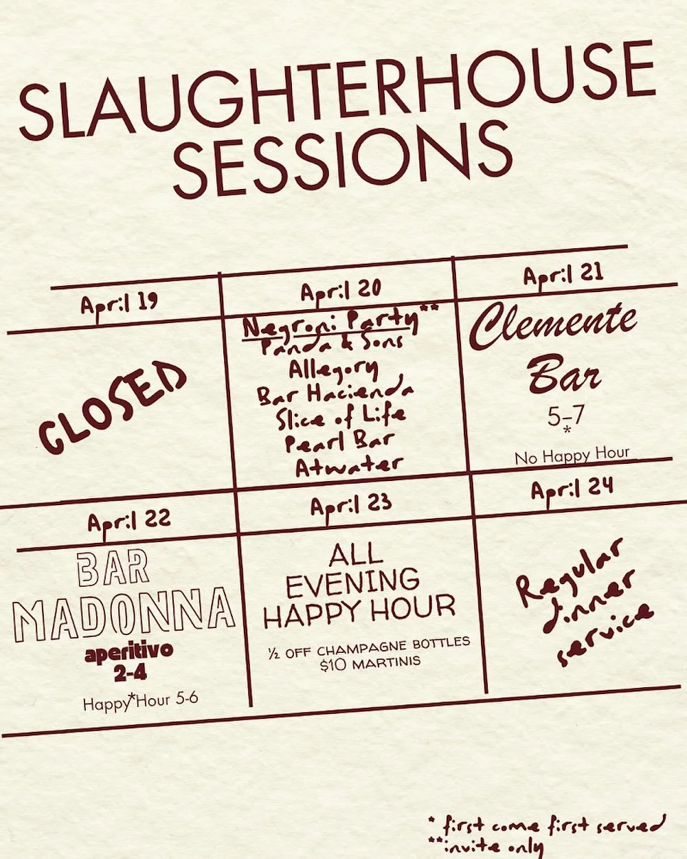 Vancouver is the place to be this week with North America&rsquo;s @50bestbars in town, and we&rsquo;re kicking things off tomorrow! 🍸

We have an incredible lineup of guest bartenders joining us this week for pop-ups and one of the week&rsquo;s best