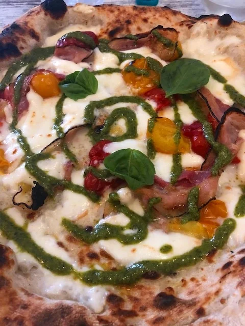 La Cinque Terre.Pizza