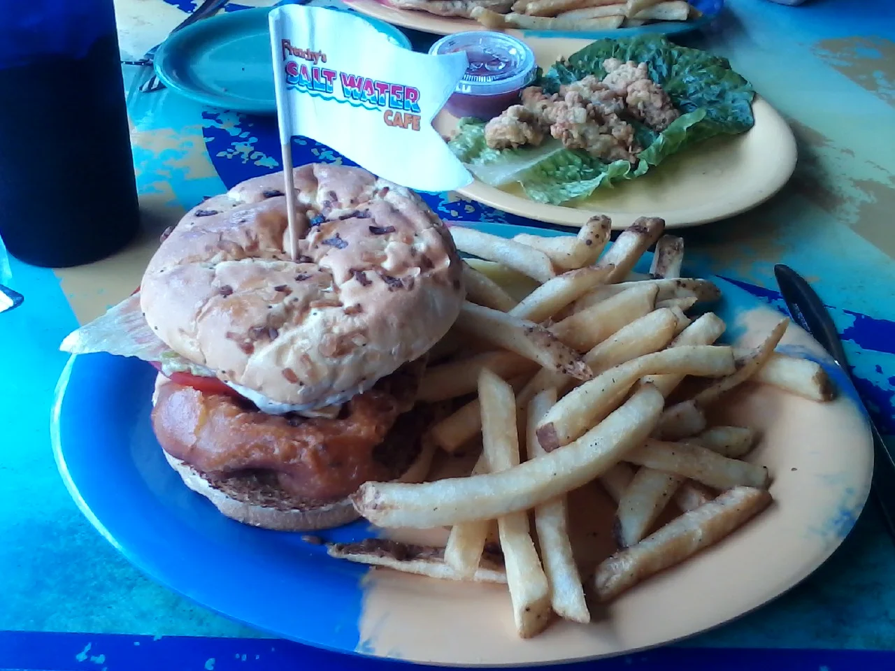 grouper burger