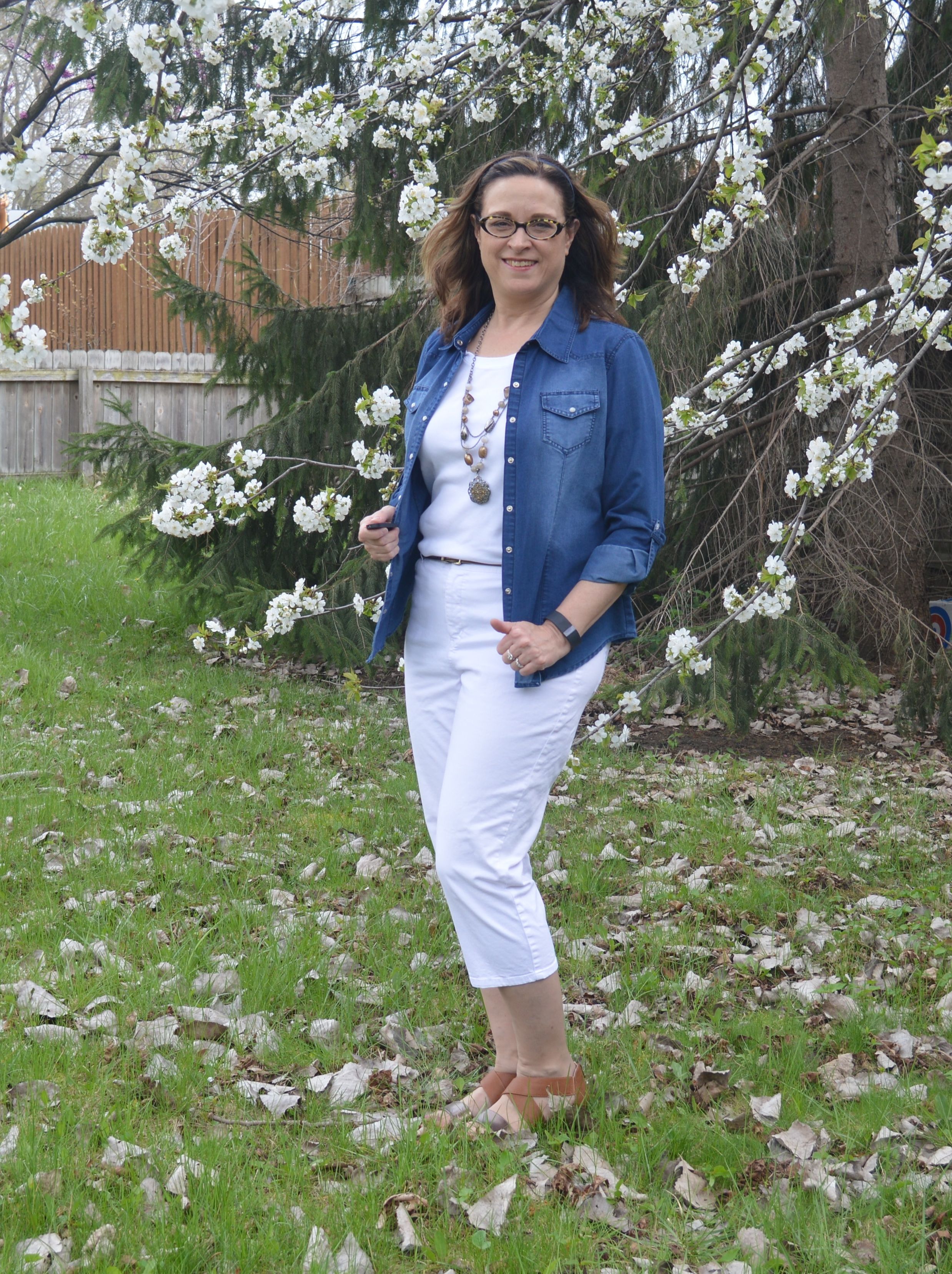 Beautiful Blogger Bests - White with Denim — Stylin' Granny Mama