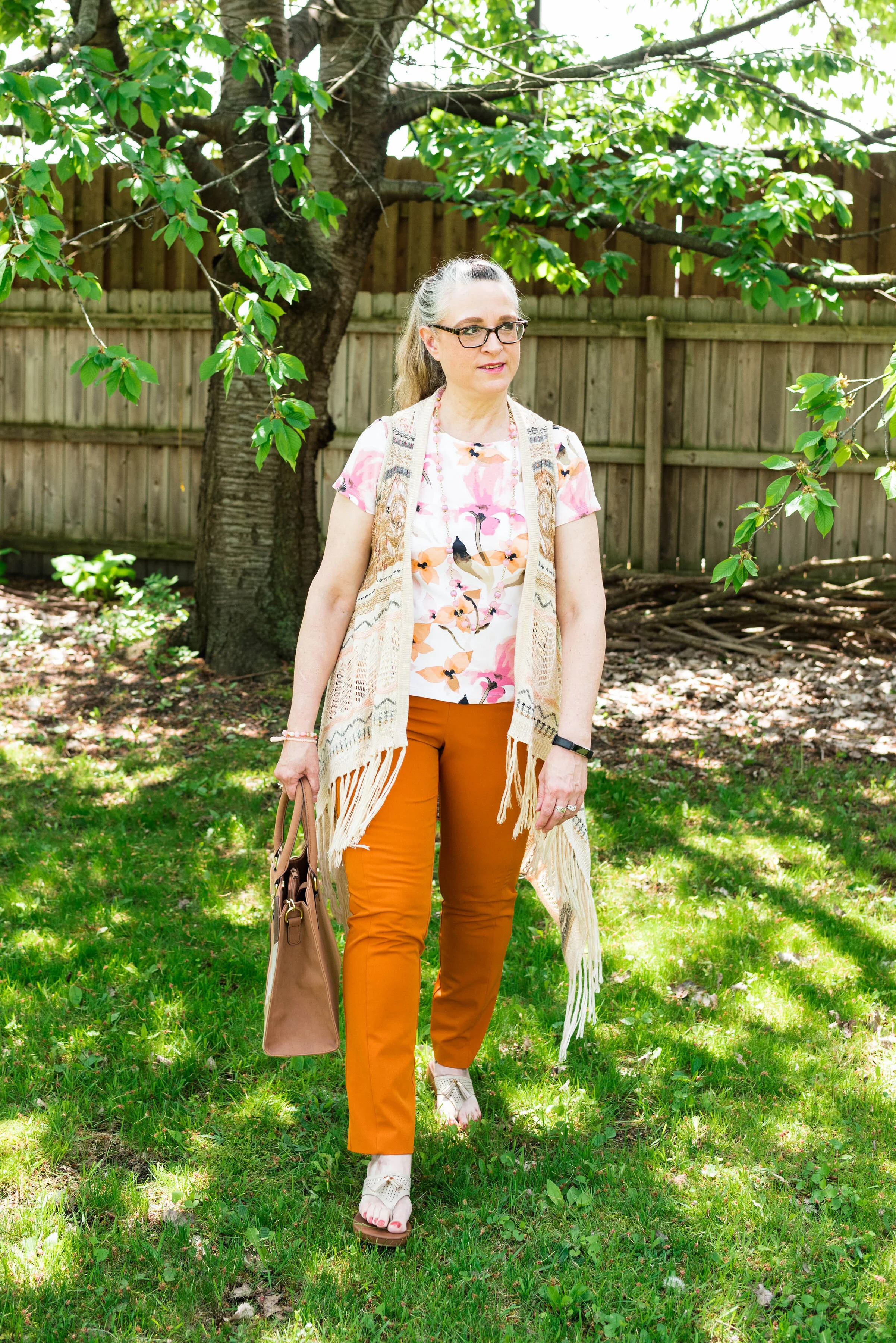 Pantone Spring/Summer 2020 - Flame Orange, blossom and cuban sand