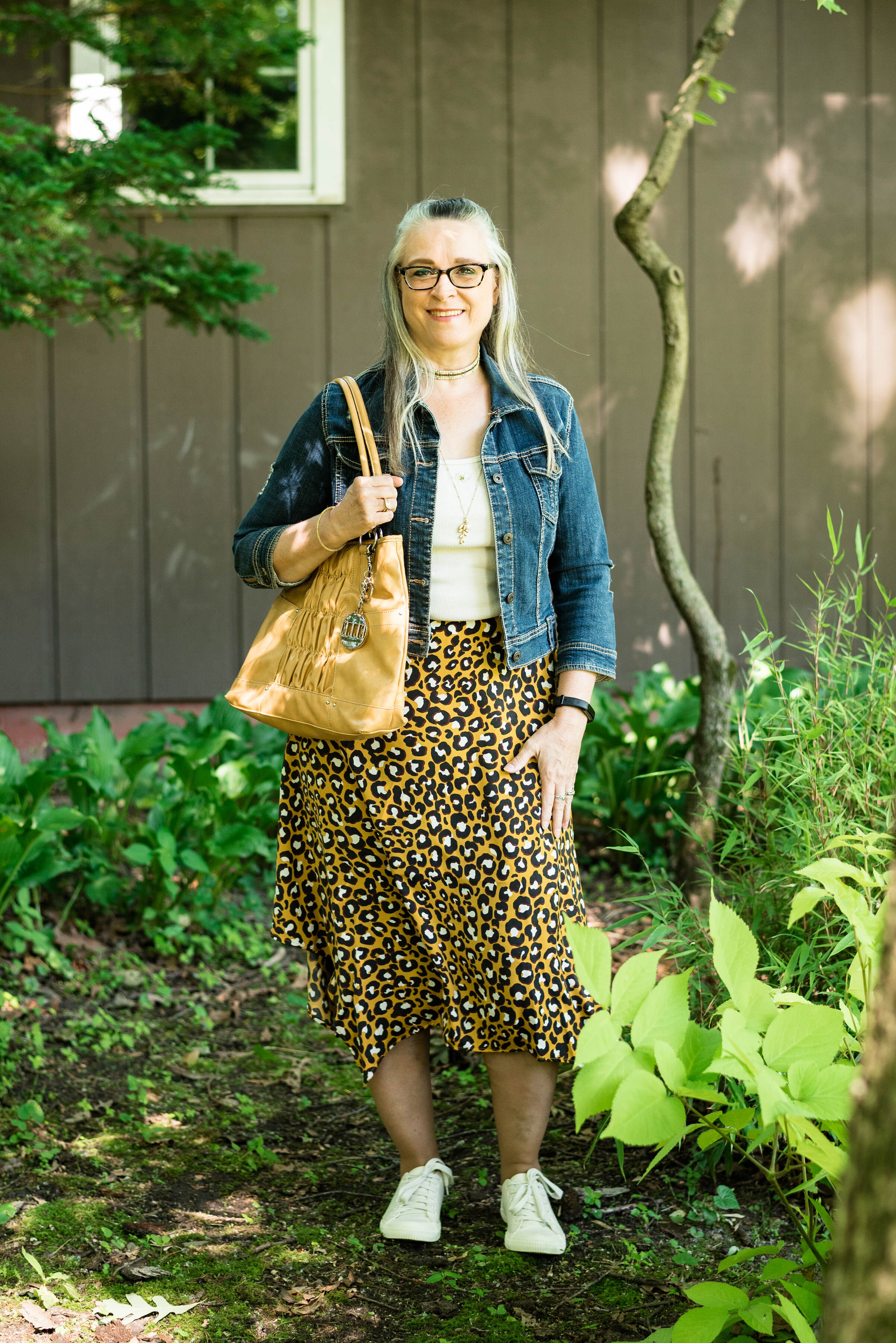 Ordliste Electrify Give Summer Outfit - Leopard Print Skirt - Casual — Stylin' Granny Mama