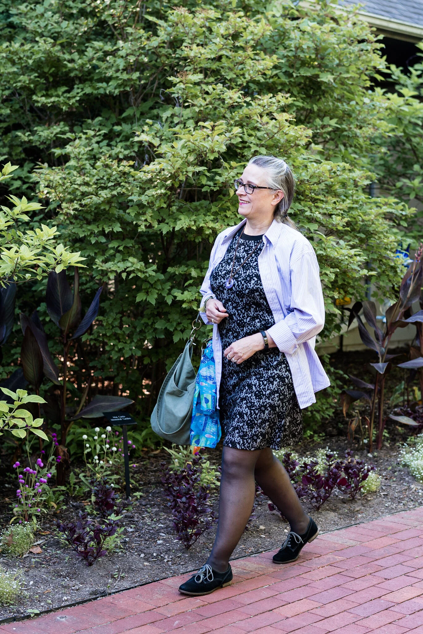 Summer outfit - faux lace dress - casual