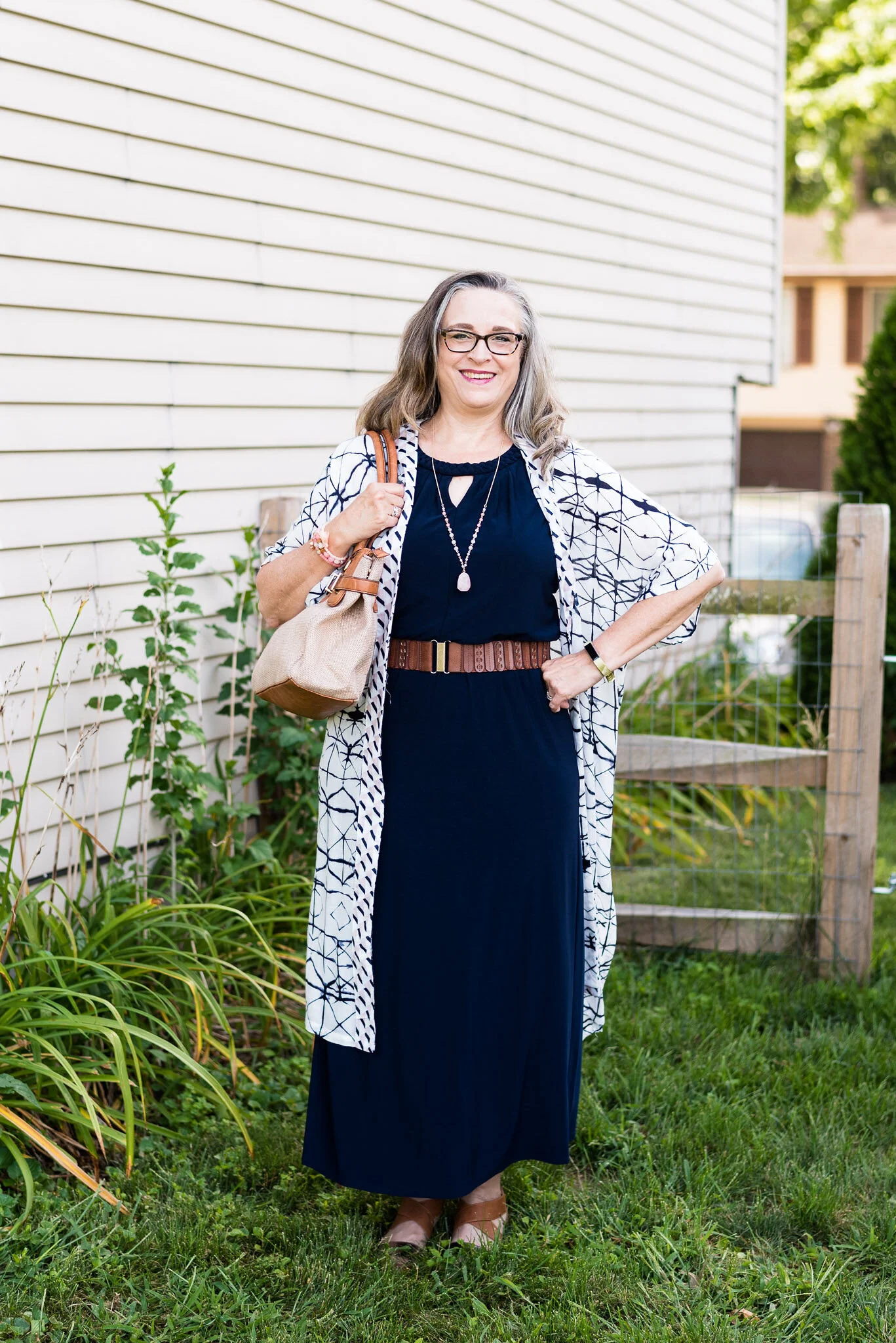 Kickin' It with Kimonos - white print