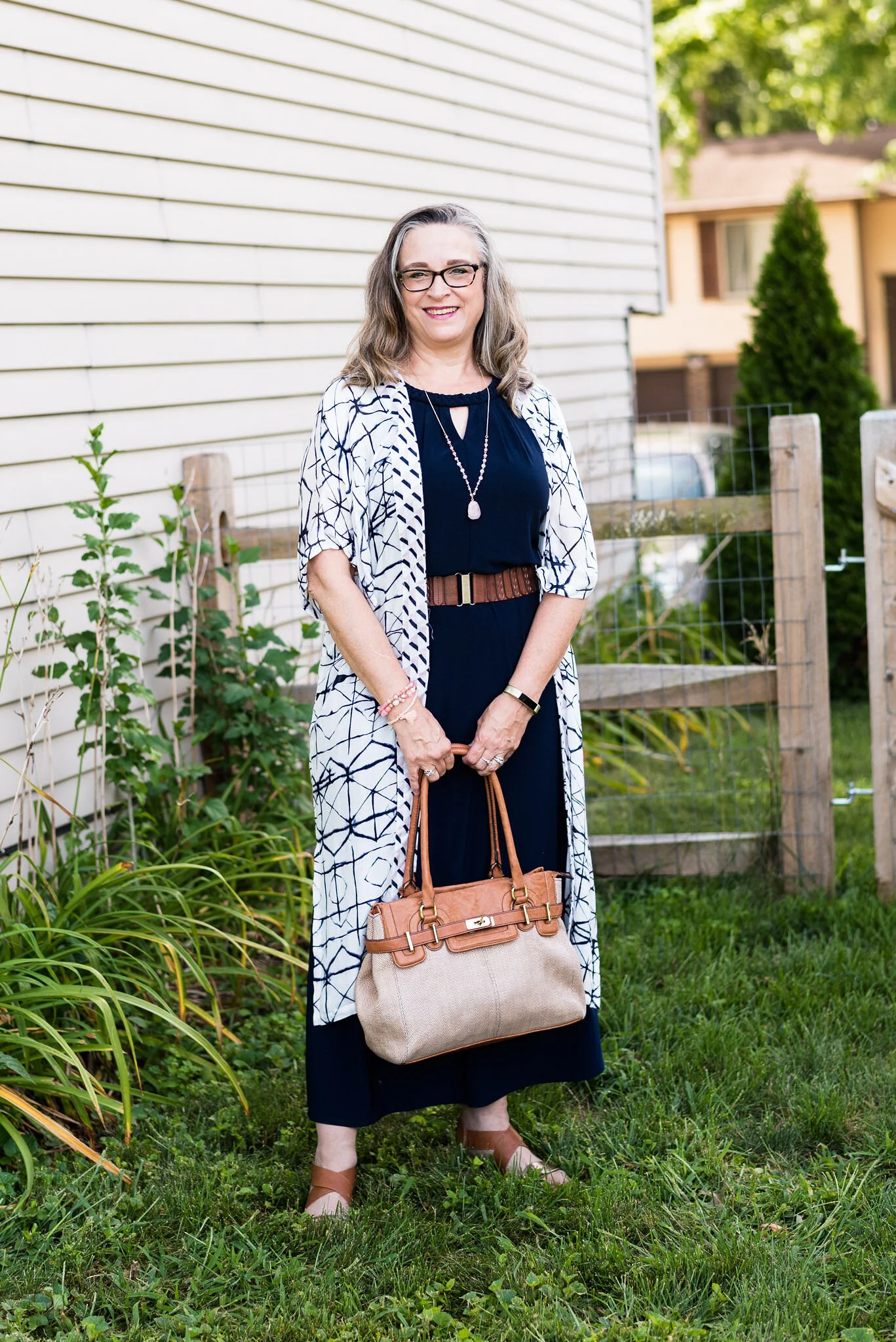 Kickin it with kimonos - White print