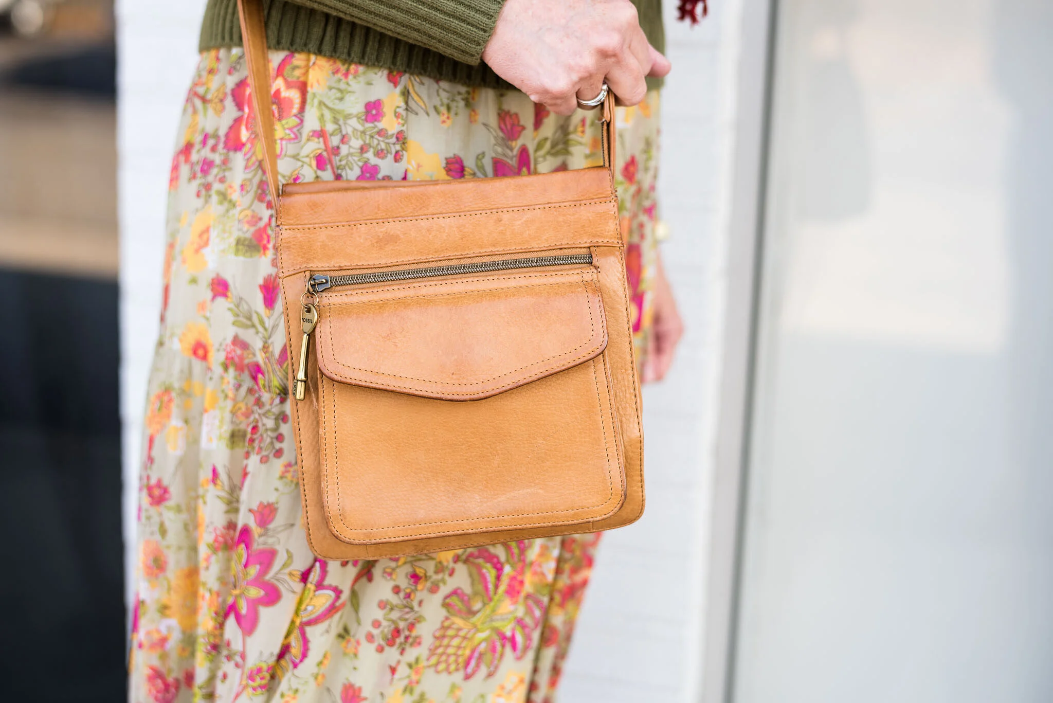 Fall/Thanksgiving - maxi skirt and pullover sweater