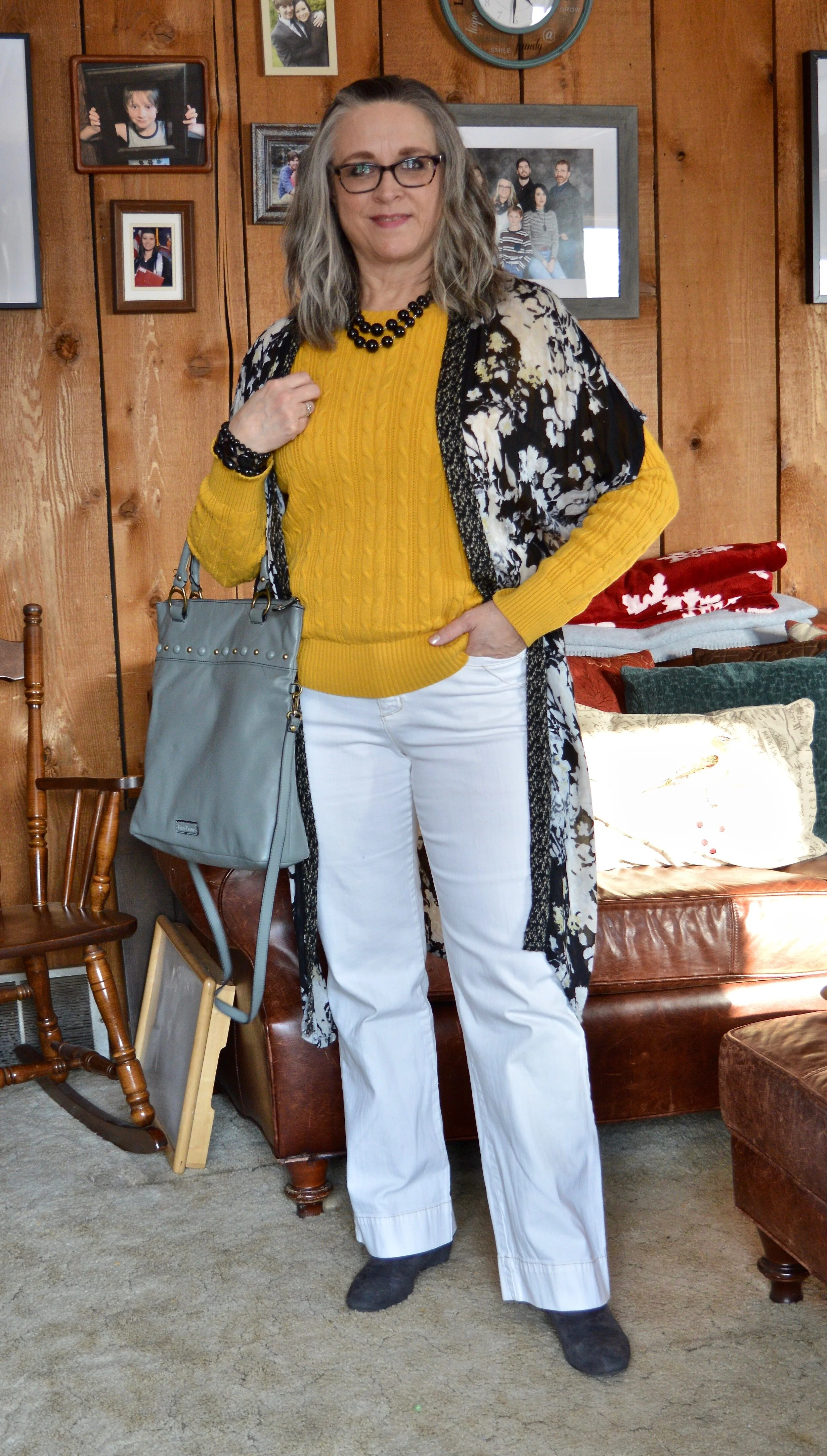 Having fun with layers - light weight kimono