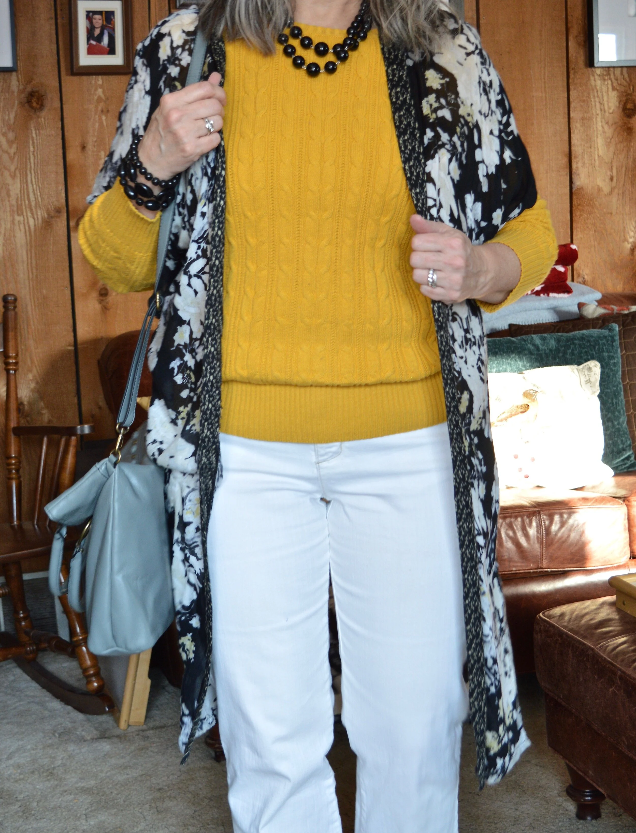 Having fun with layers - light weight kimono