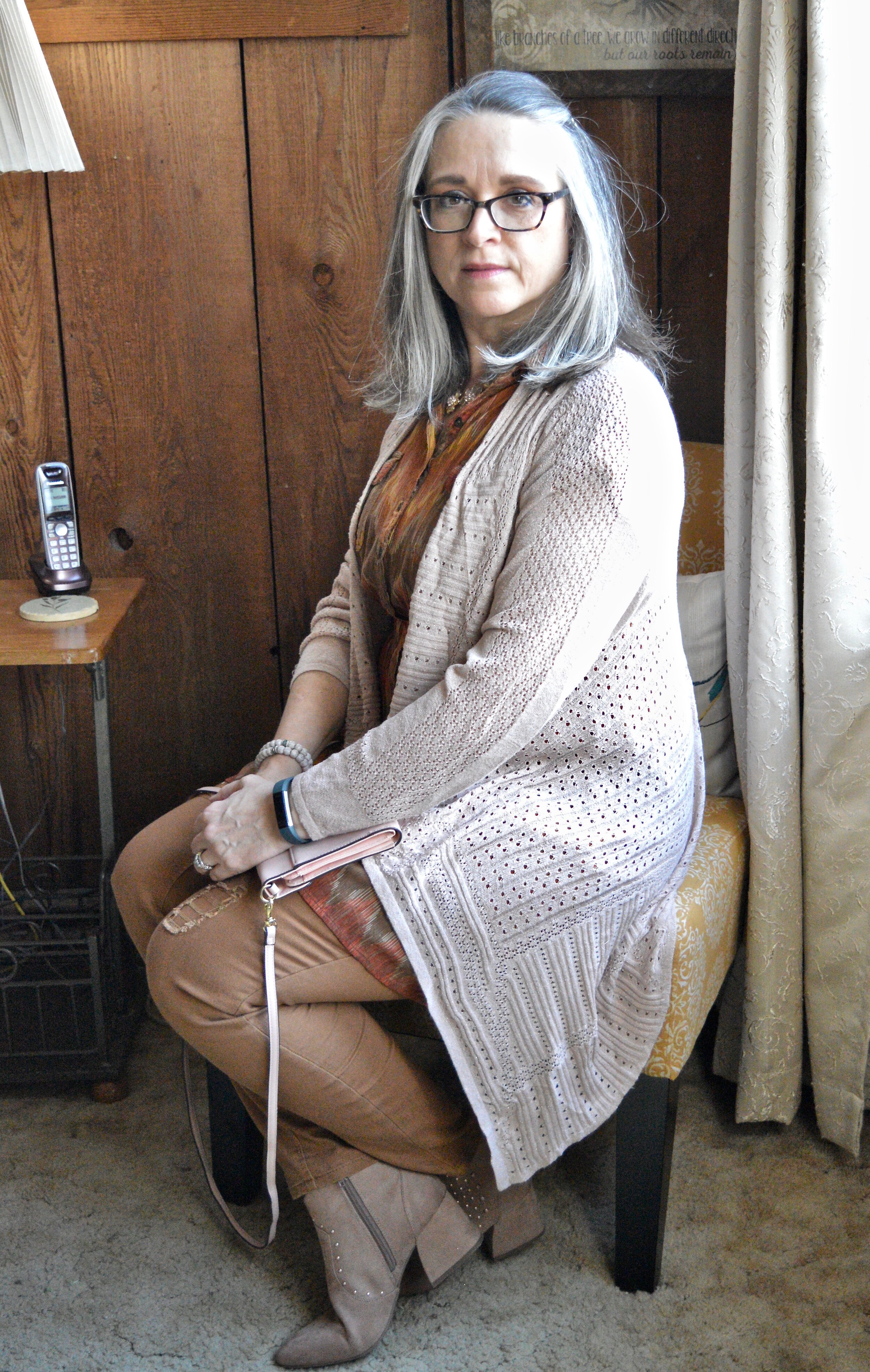 Having fun with layers - light weight dress