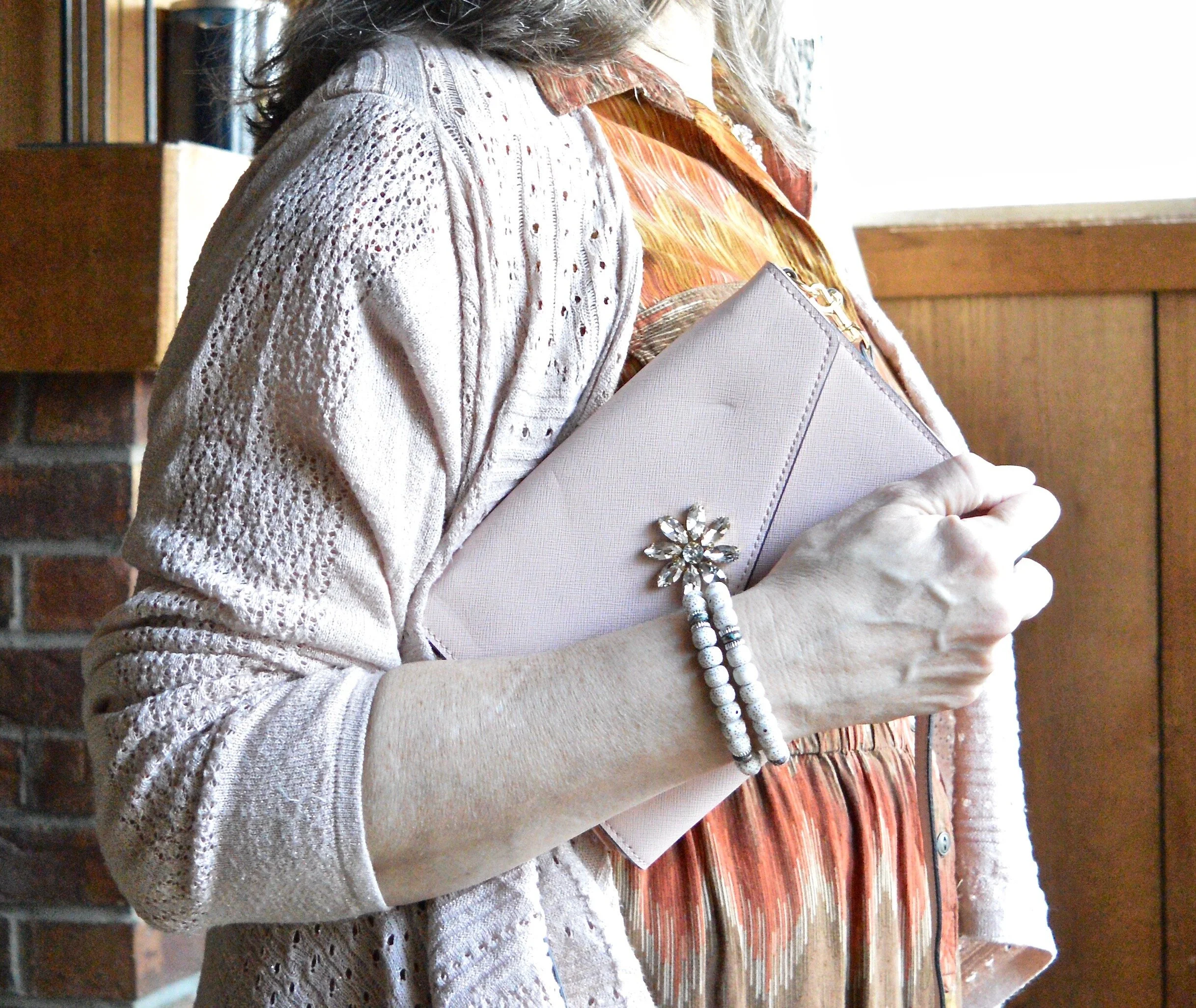 Having fun with layers - light weight dress