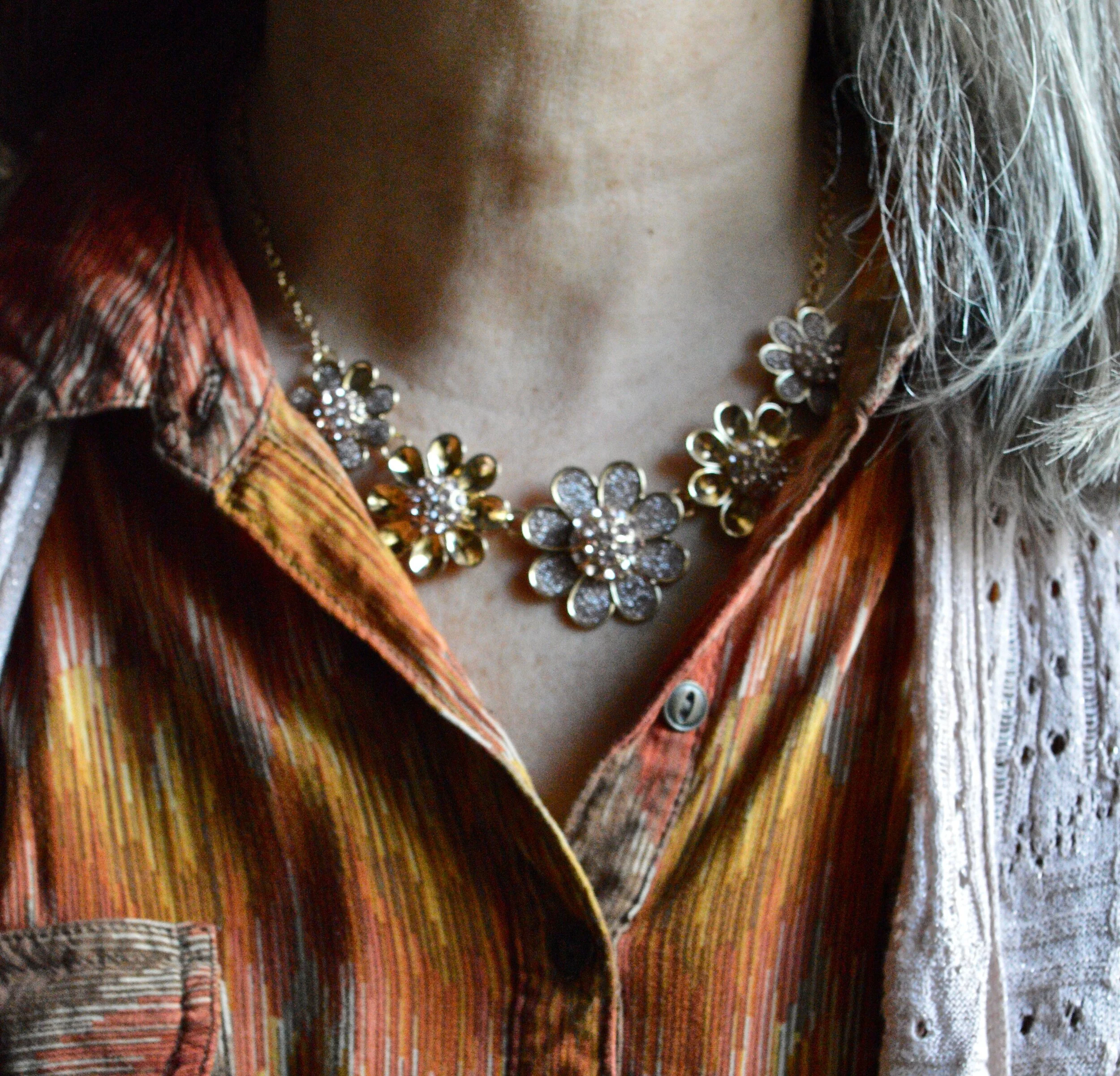 Having fun with layers - light weight dress