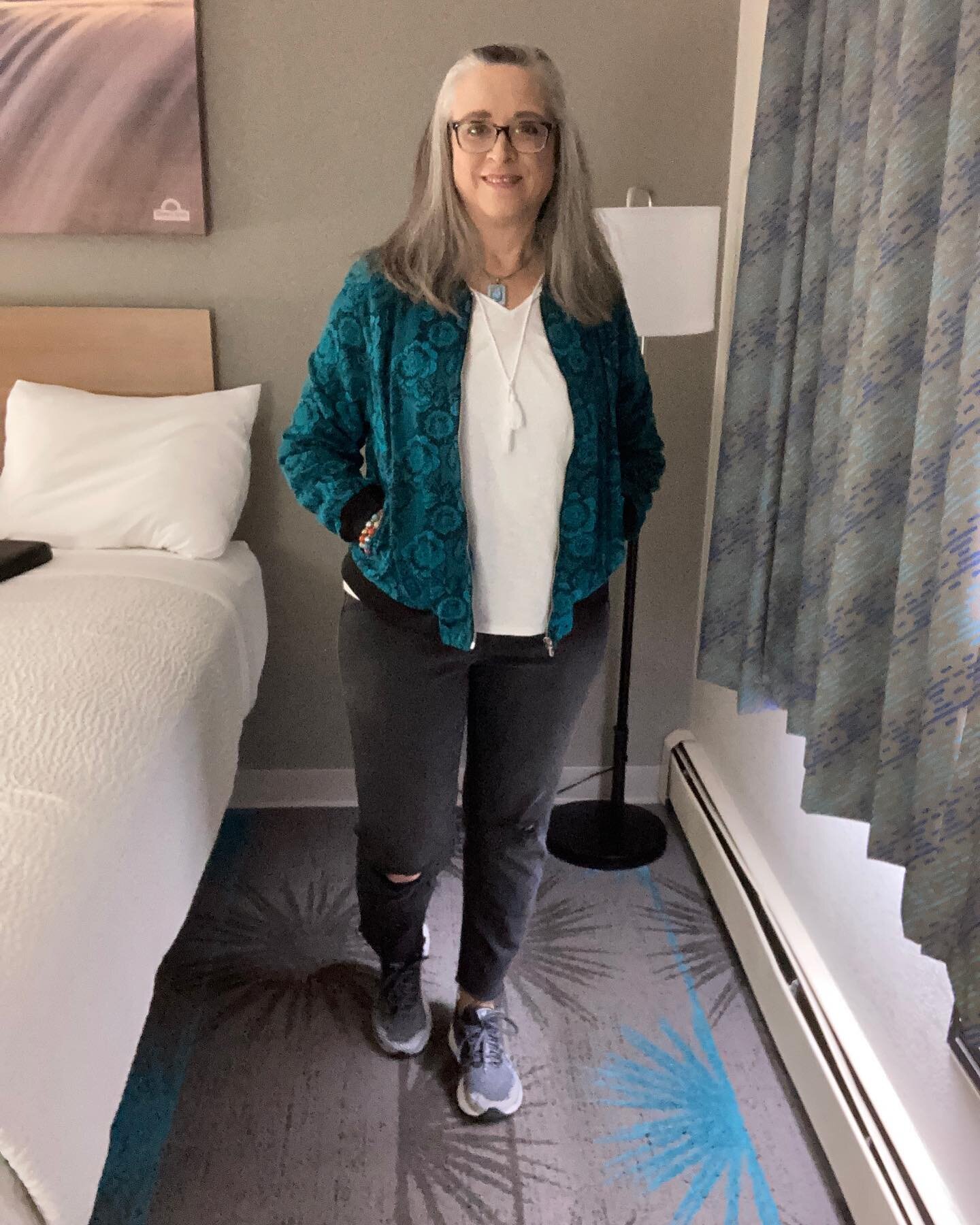 Happy Mother&rsquo;s Day to all. This was my outfit today. Hubs and I had a slow start this morning as the person in the room next to us fell asleep with their TV on. Ugh! We finally had to call the front desk. I didn&rsquo;t get to sleep until after