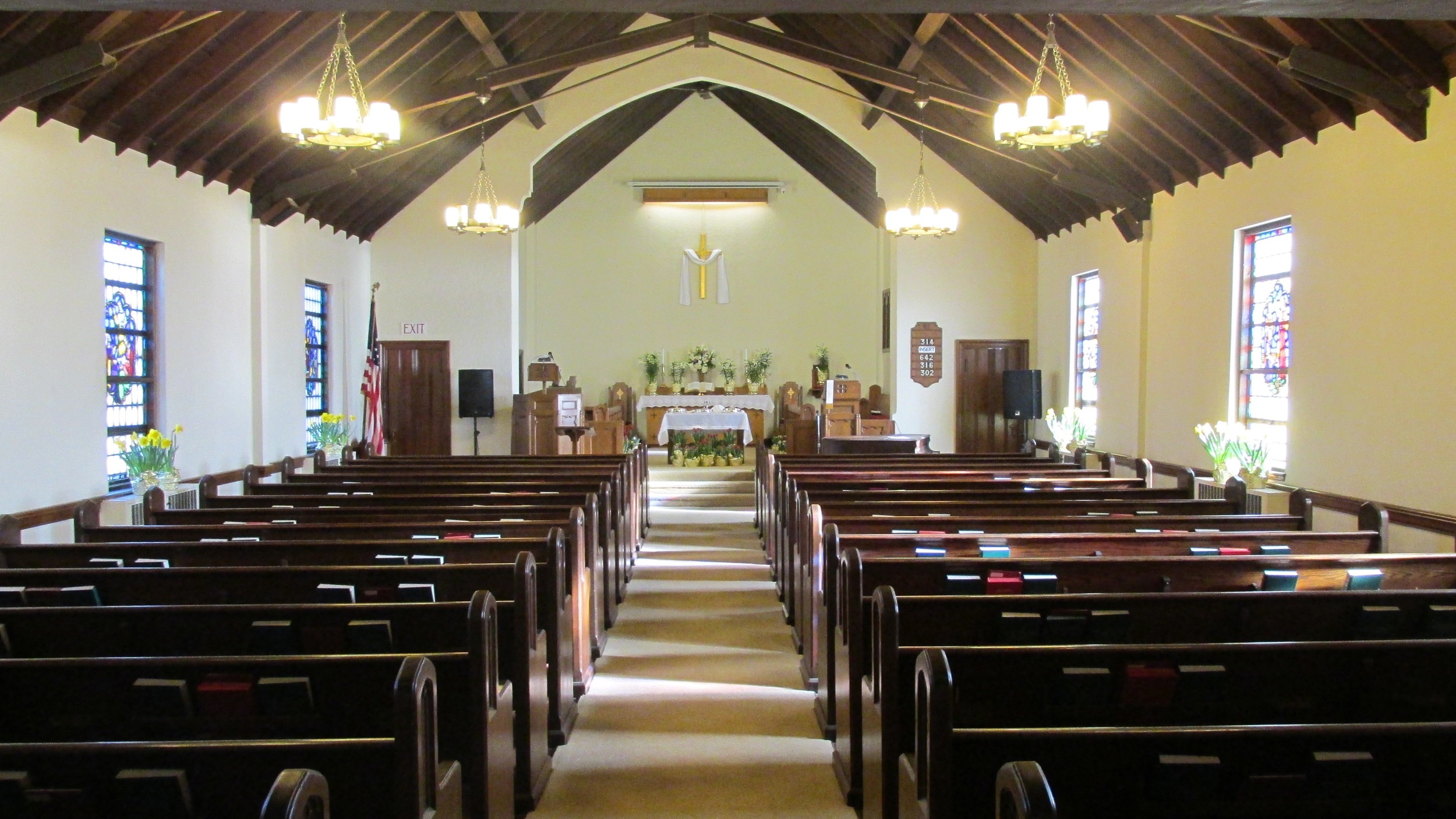 Sanctuary of First Church