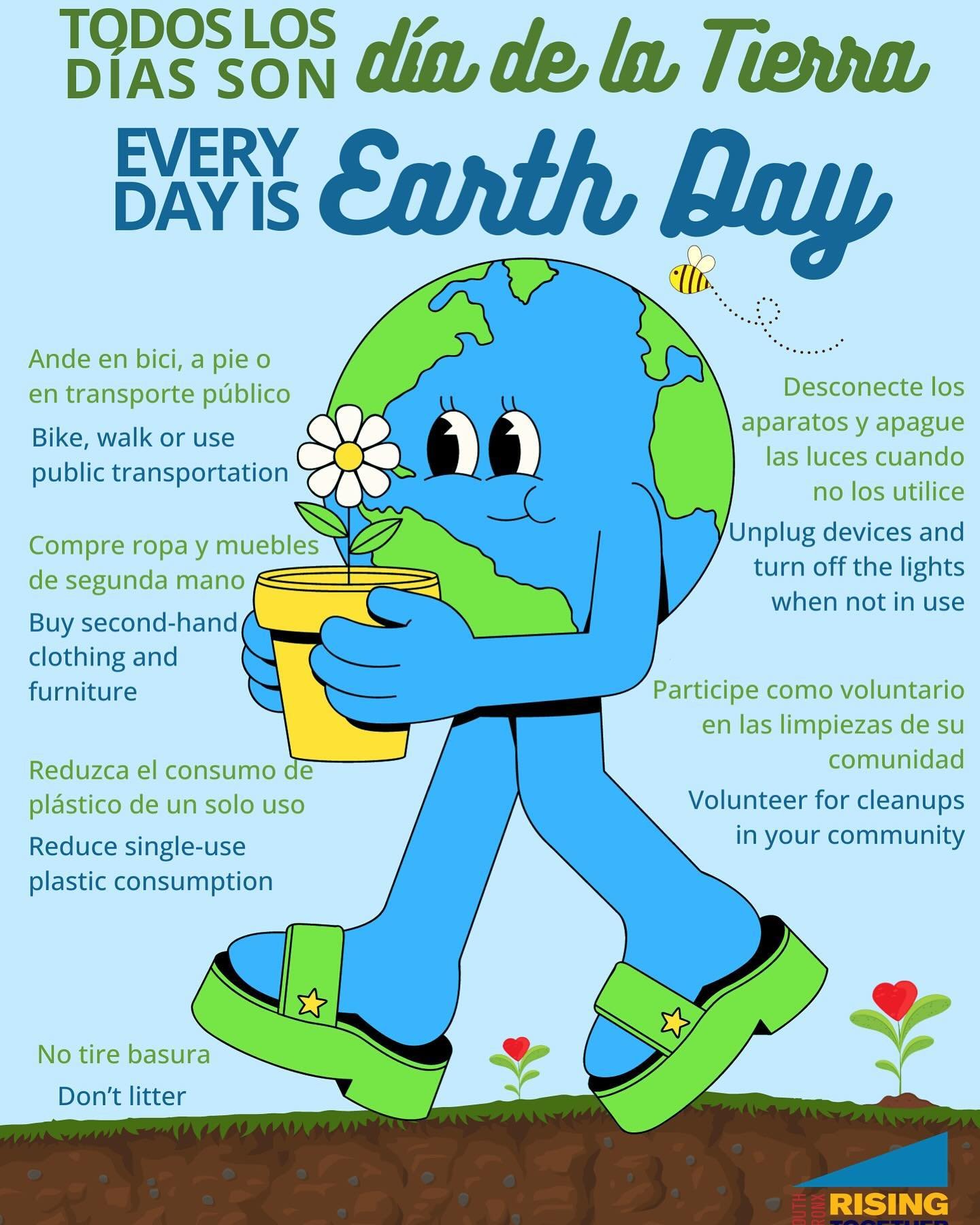 Let&rsquo;s save our planet 🌱 Salvemos nuestro planeta  #earthdayeveryday