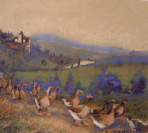 Pate de Foie, pastel (sold)