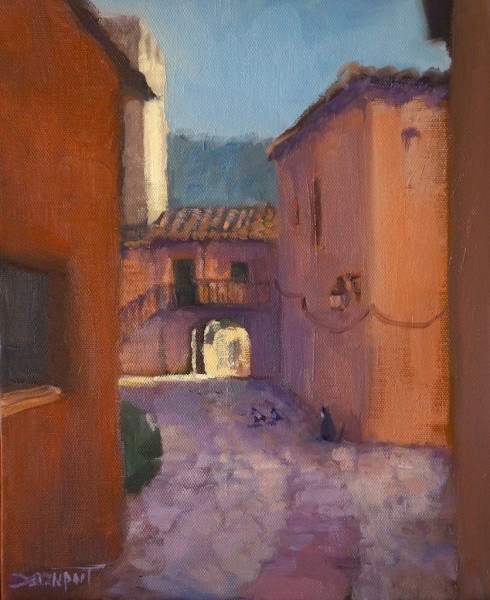 Cat Among the Pigeons, Albarracin, Spain (sold)