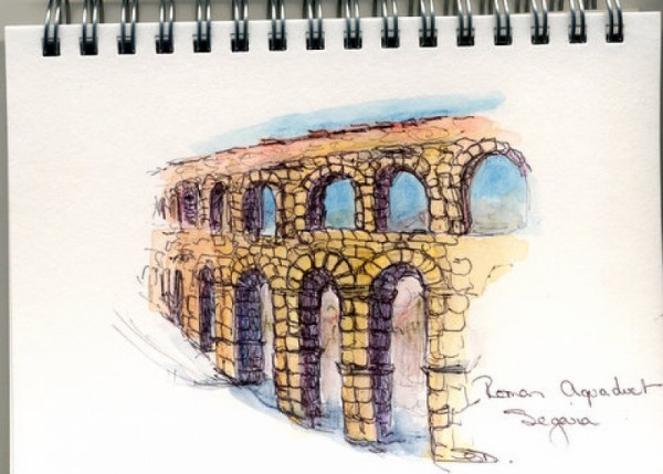 Aquaduct, Segovia, Spain
