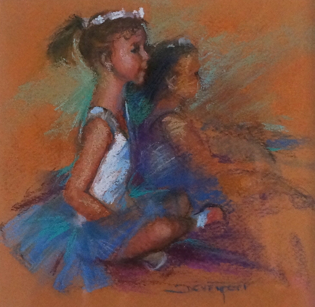 Little Ballerina, pastel