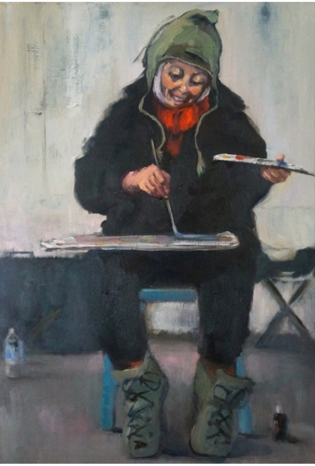 "The Happy Painter"
