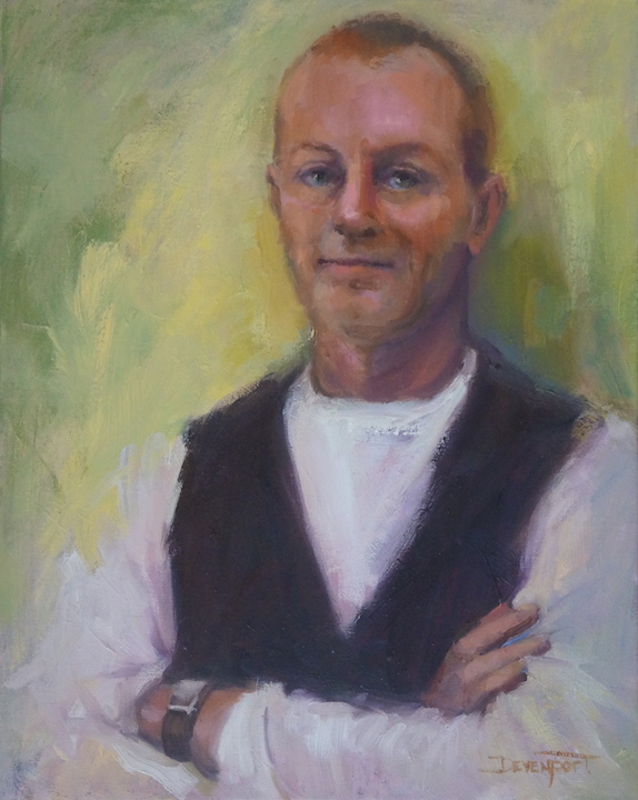 Portrait of Martin Faulkner (commission)