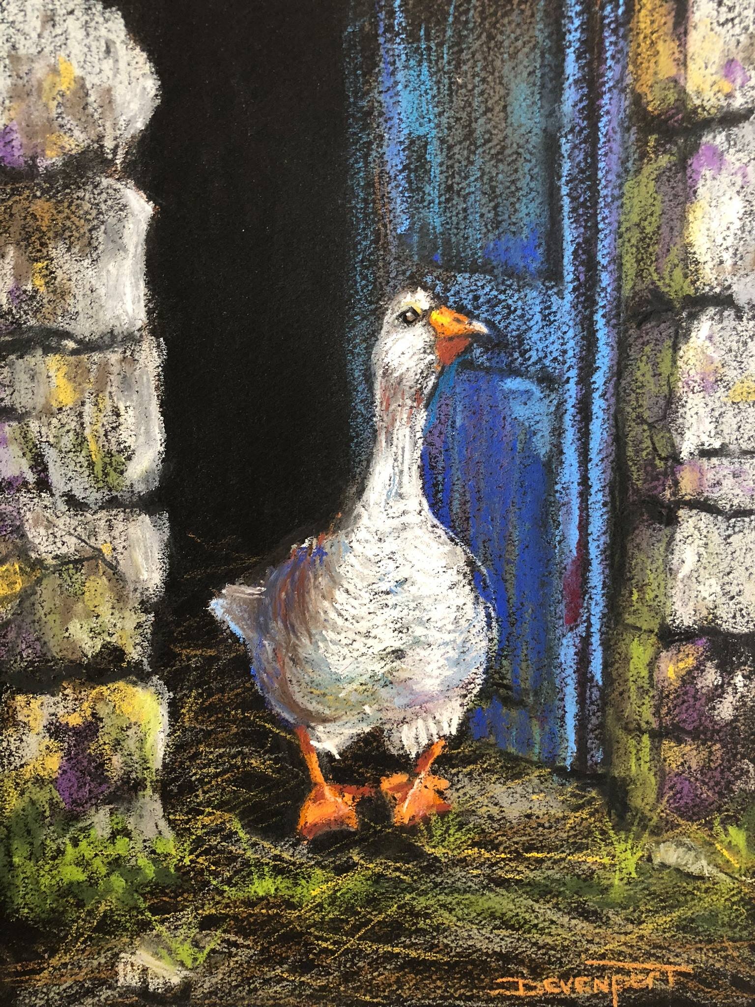 The Great Escape, pastel