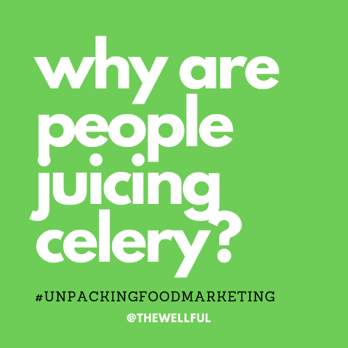 Celery Juice #celeryjuice Celery Juicing @thewellful thewellful.com
