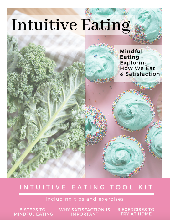 Free Download Preview - Mindful Eating and Satisfaction