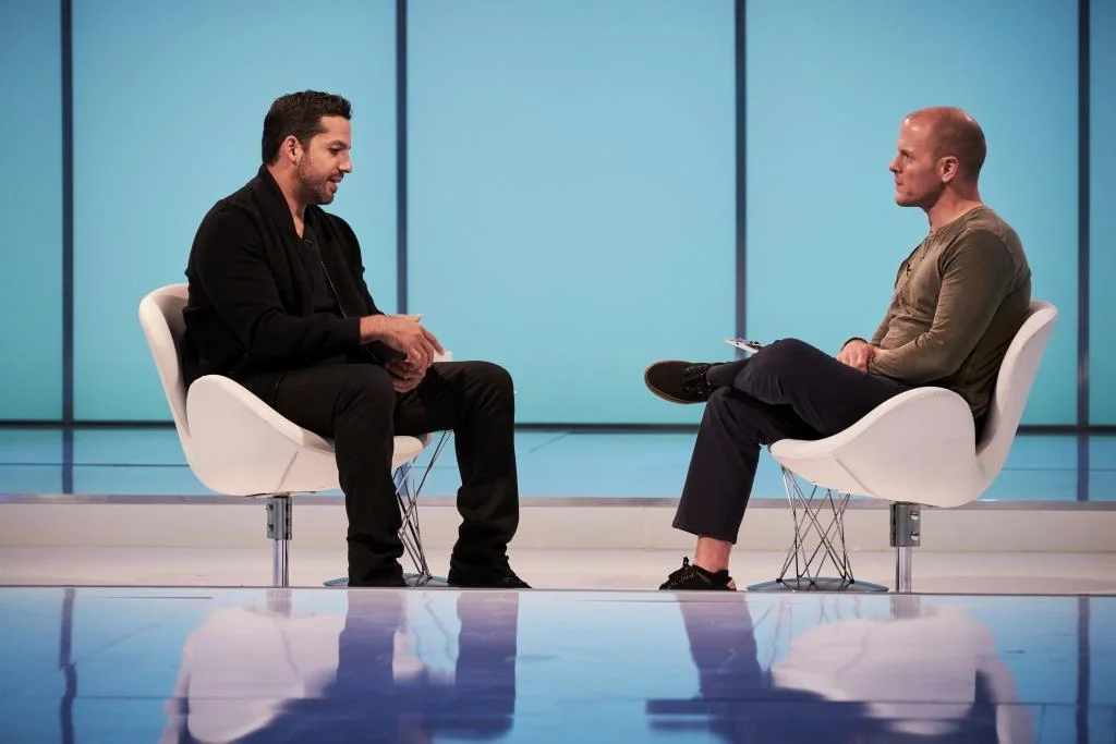 Tim Ferriss and David Blaine / AT&T AUDIENCE Network