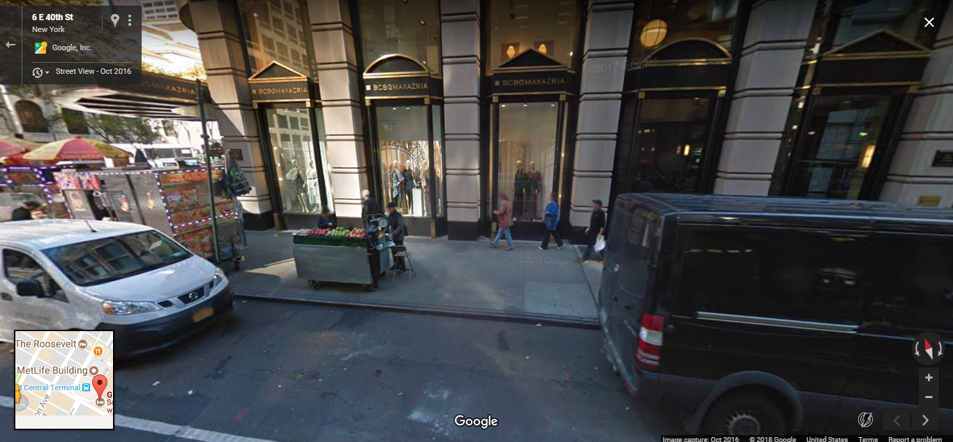 Fruit stand on E 40th St