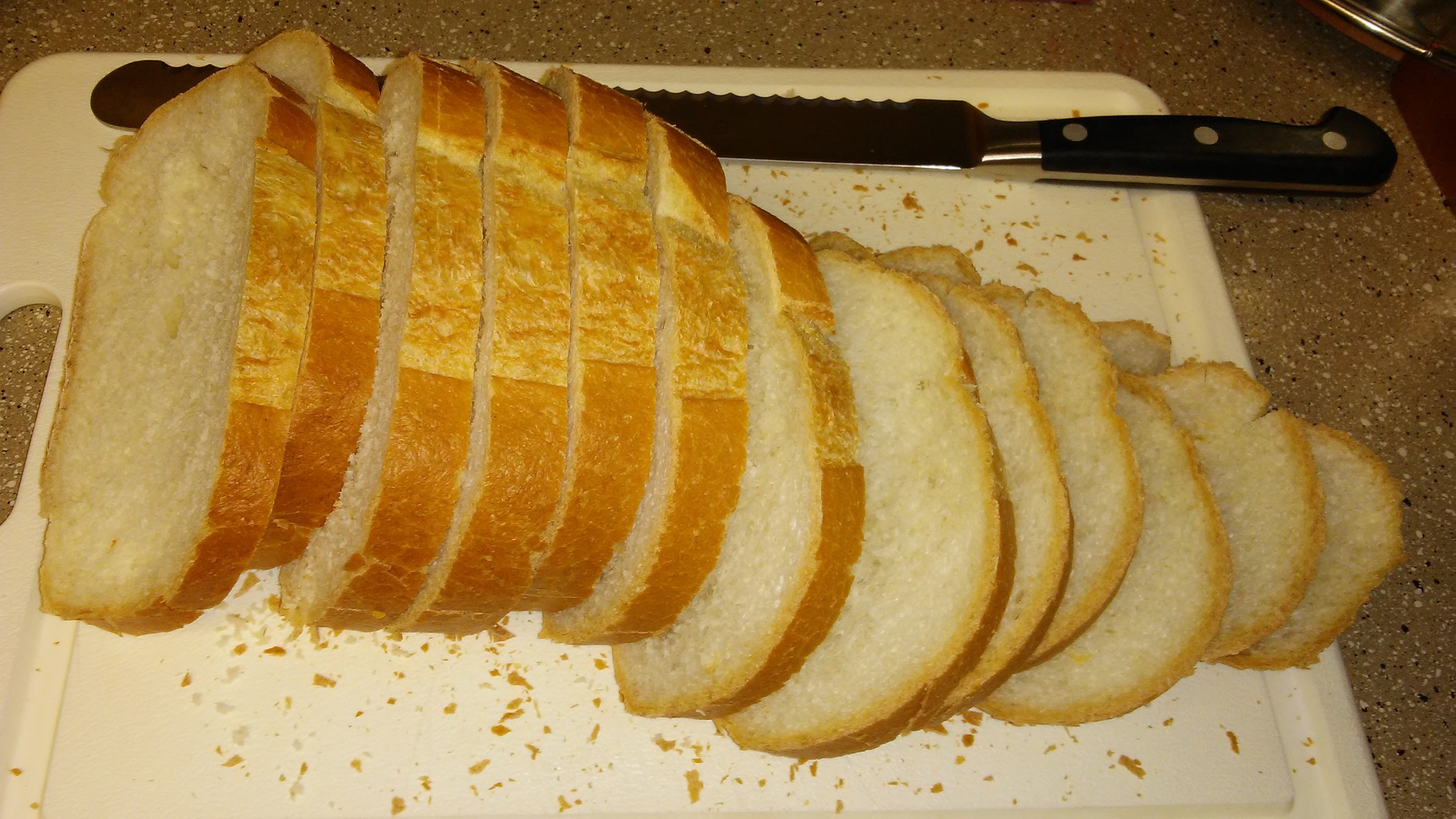 Slicing bread isn't that hard...