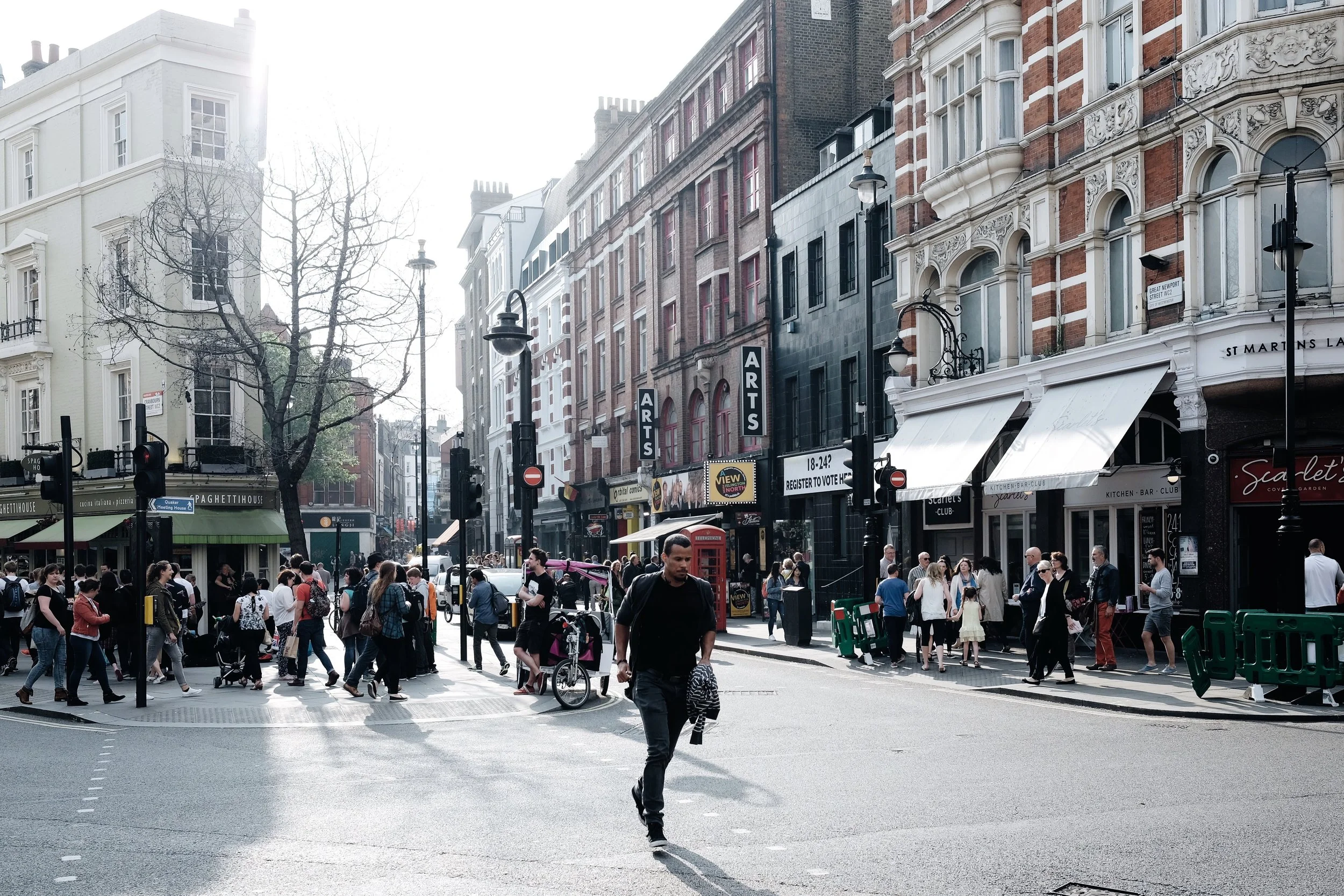 Covent Garden, London June 2016