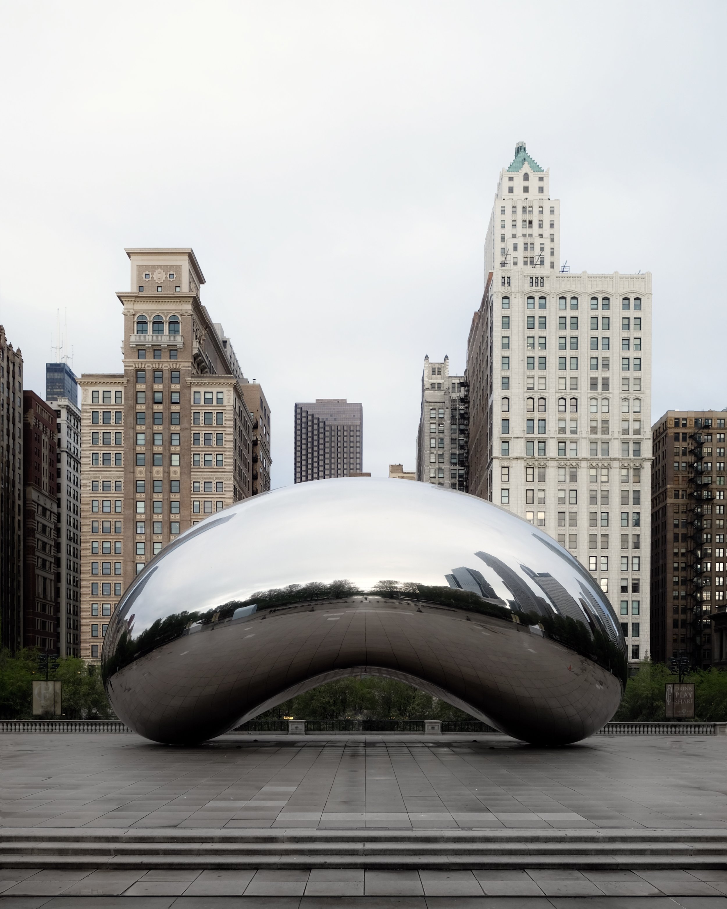 Cloud Gate, 7:00am