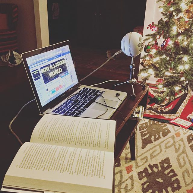 Setting up to record Episode 2: Catalyst by James Luceno #starwars #podcast #starwarsbooks